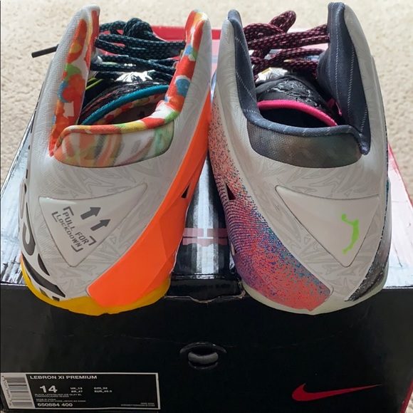 Nike “What The Lebron” XI Premium multicolor SZ 14 main image 11